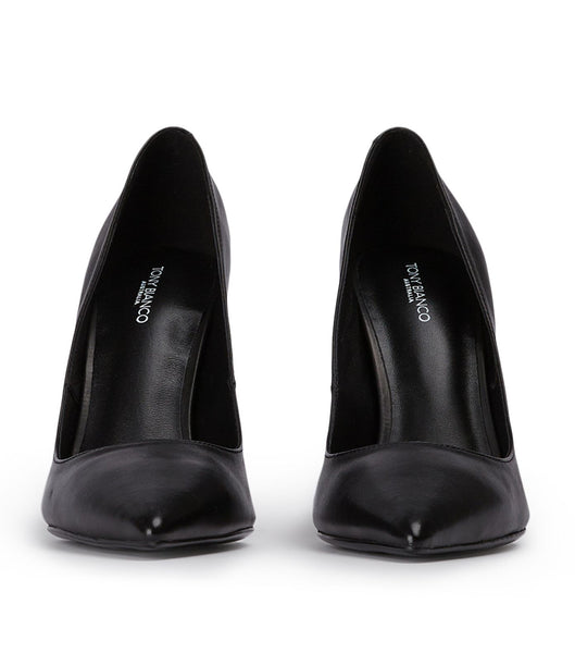 Tacones de aguja Tony Bianco Anja Black Como 10.5cm Negras | FCOHY27429