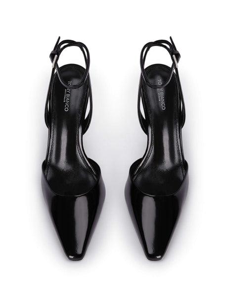 Tacones de aguja Tony Bianco Eden Black Hi Shine 10.5cm Negras | FCOHY11160