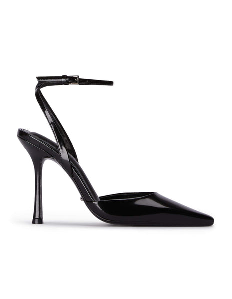 Tacones de aguja Tony Bianco Eden Black Hi Shine 10.5cm Negras | FCOHY11160