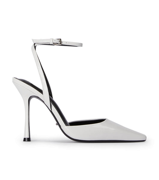 Tacones de aguja Tony Bianco Eden White Hi Shine 10.5cm Blancas | MCOHR24470