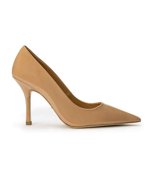 Tacones de aguja Tony Bianco Kysaia Nude Charol 9.5cm Beige | COJKU87563
