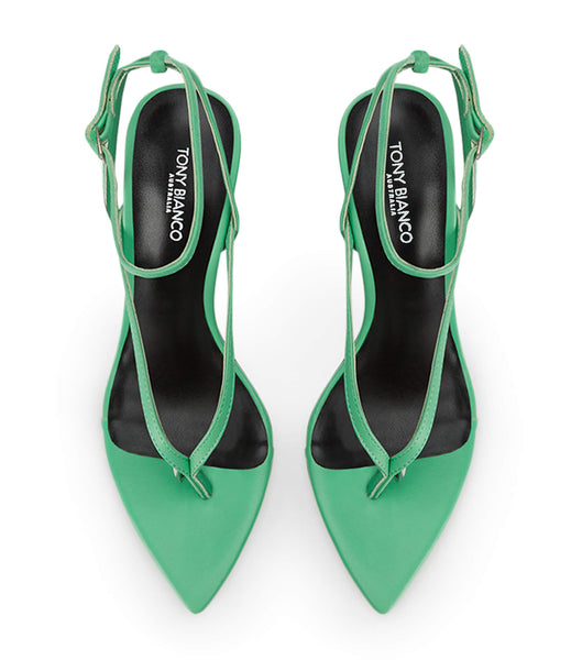 Tacones de aguja Tony Bianco Melina Acid Green 10.5cm Verde | COJVR82372