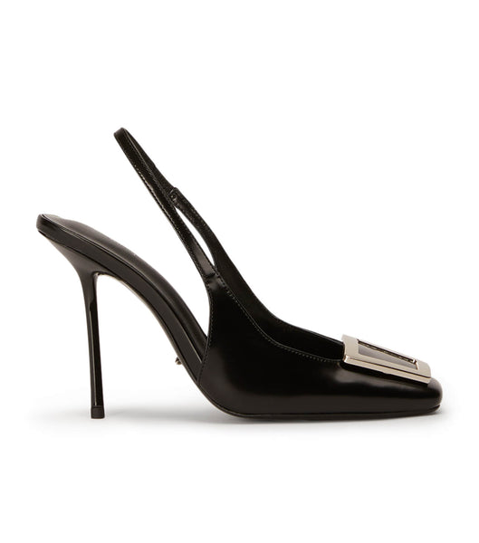 Tacones de aguja Tony Bianco Ruski Black Hi Shine 10.5cm Negras | CONEJ30387