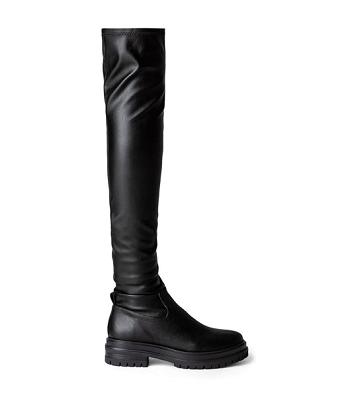 Botas de combate Tony Bianco Wild Black Venezia 4.5cm Negras | ACODF18042