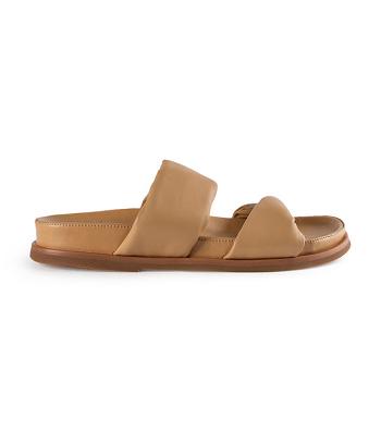 Sandalias de Diapositivas Tony Bianco Henry Honey Nappa 3.5cm Naranjas | GCOUC30376