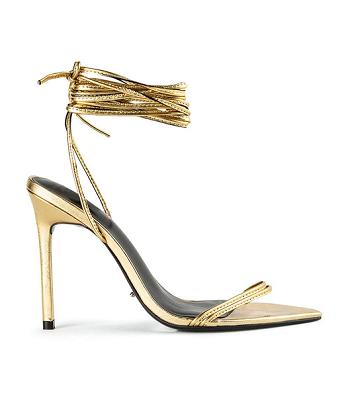 Tacones de aguja Tony Bianco Millie Gold Foil 10.5cm Doradas | COXBR83275