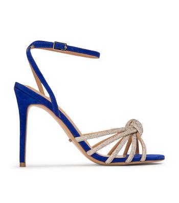 Tacones de evento Tony Bianco Kyla Azure Gamuza 11cm Azur | COQCS88243